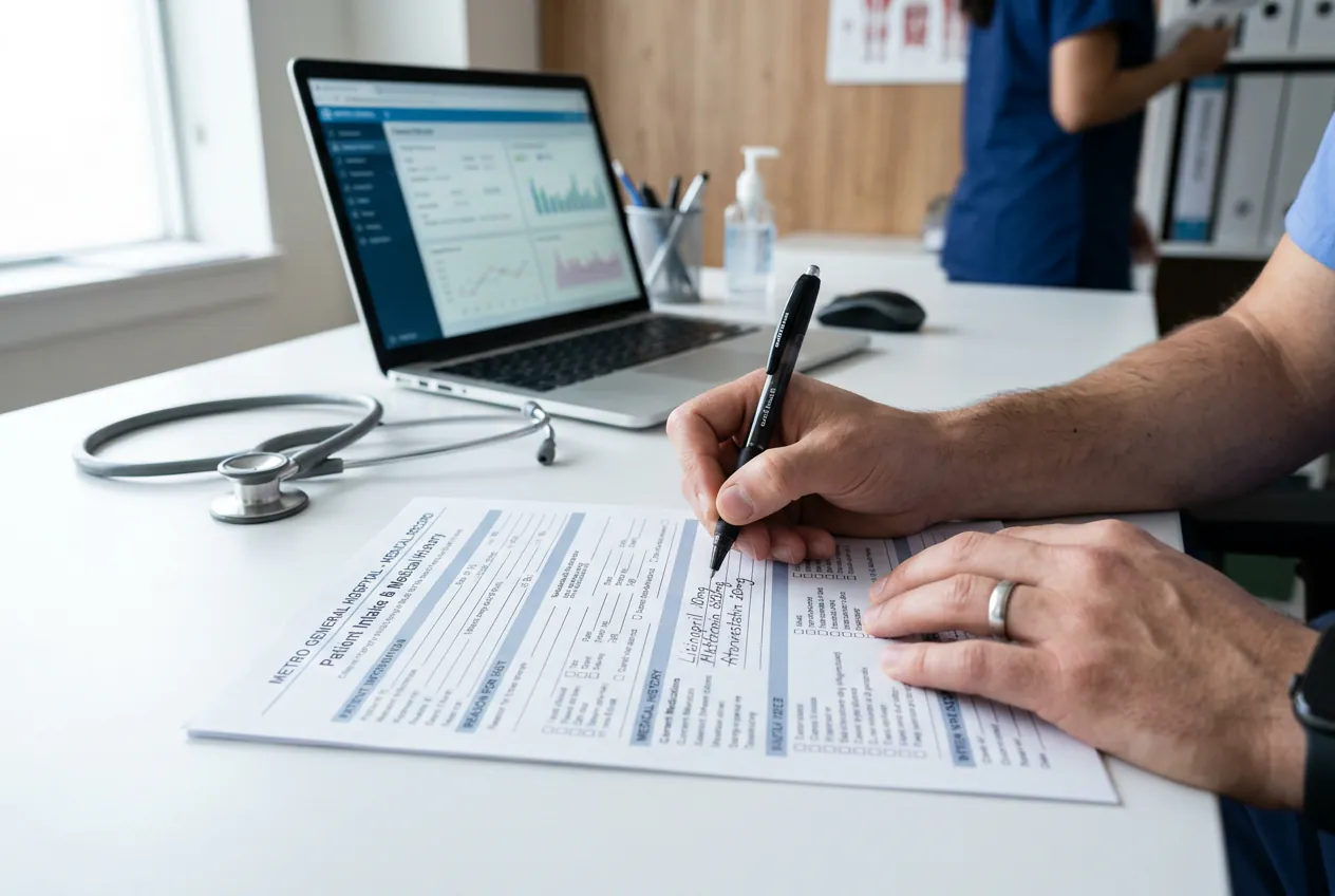 Remplissage du formulaire Cerfa par le médecin pour une demande MDPH.