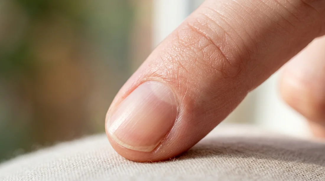 Anatomie d'un ongle sain