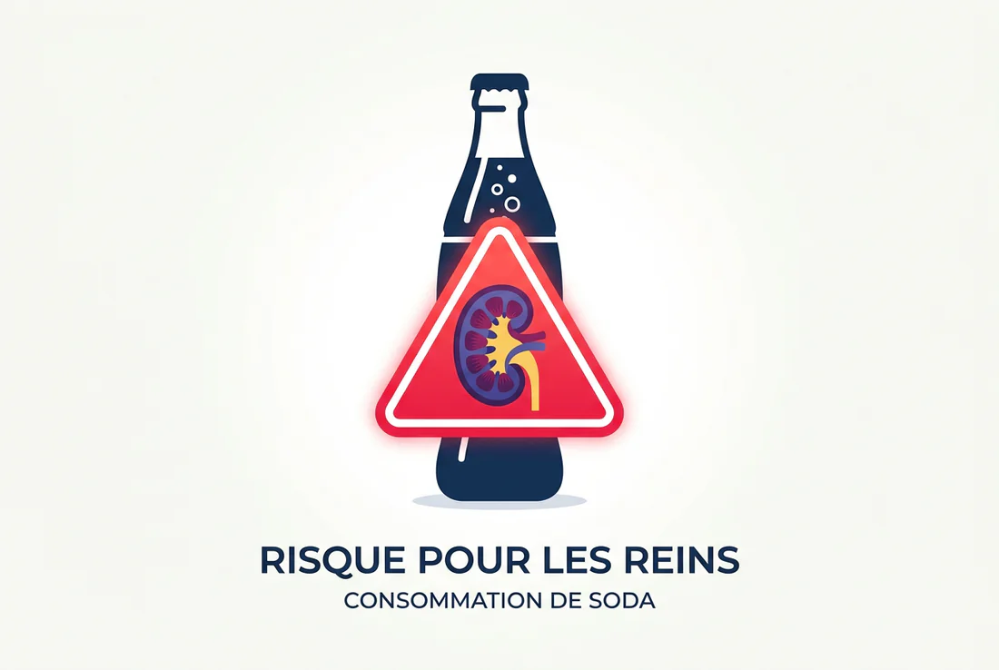 Illustration des effets des sodas sur le fonctionnement des reins