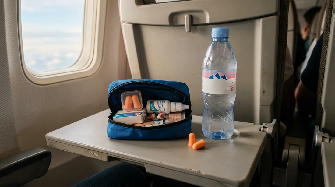 Accessoires de voyage pour prévenir les douleurs aux oreilles